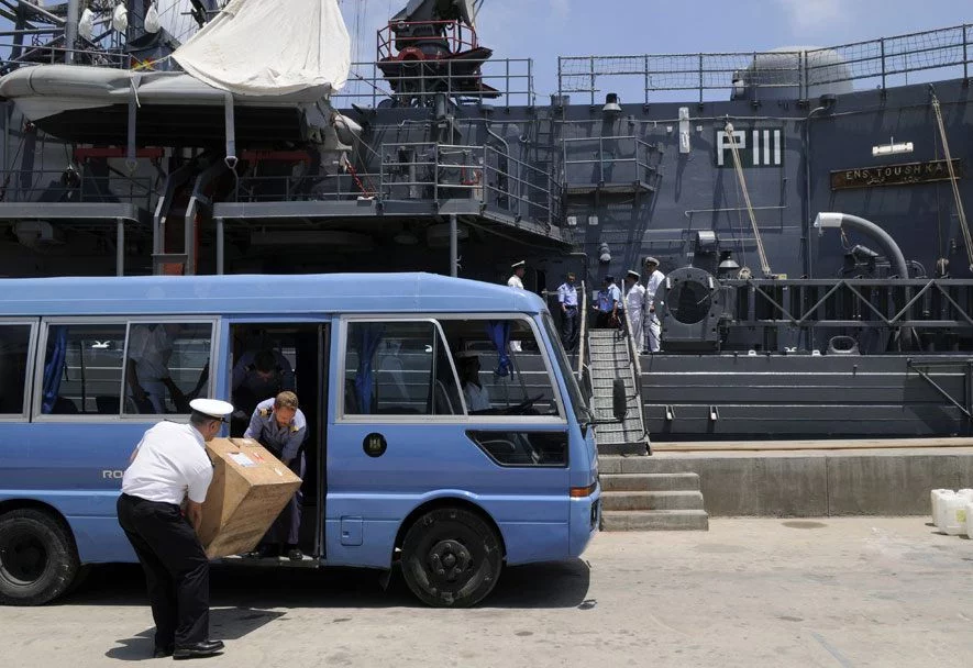 Installation de la cellule de commandement et de coordination
