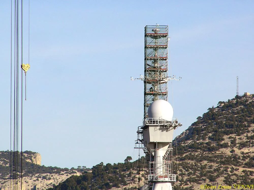 Superstructures du Charles de Gaulle
