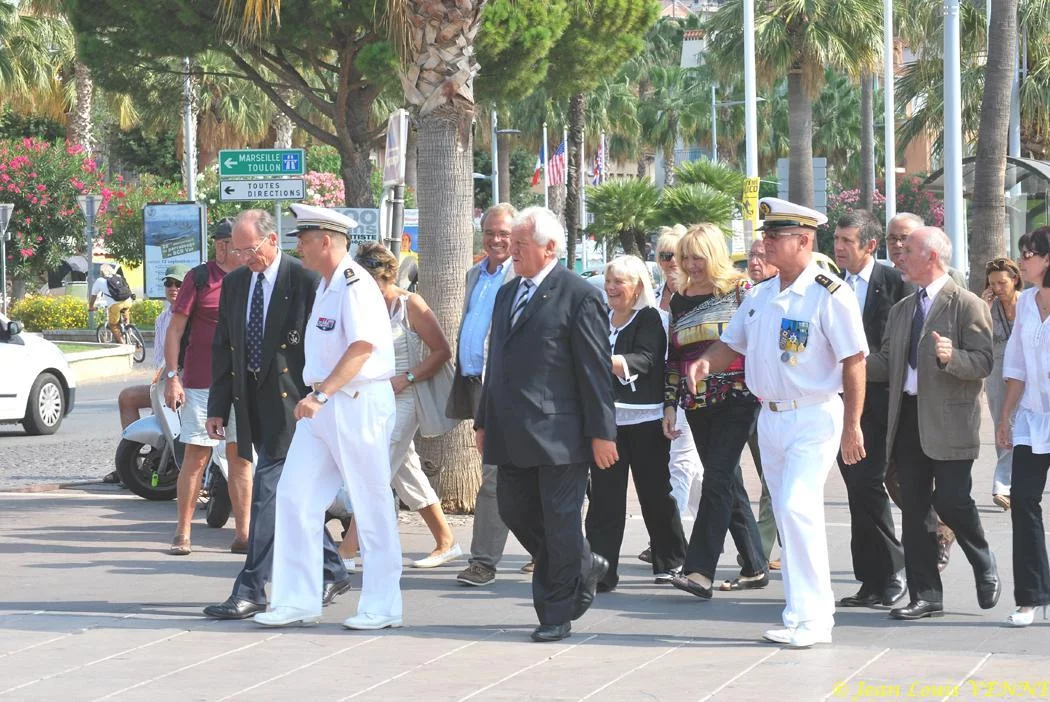 Le commandant du Var et le maire de Bandol