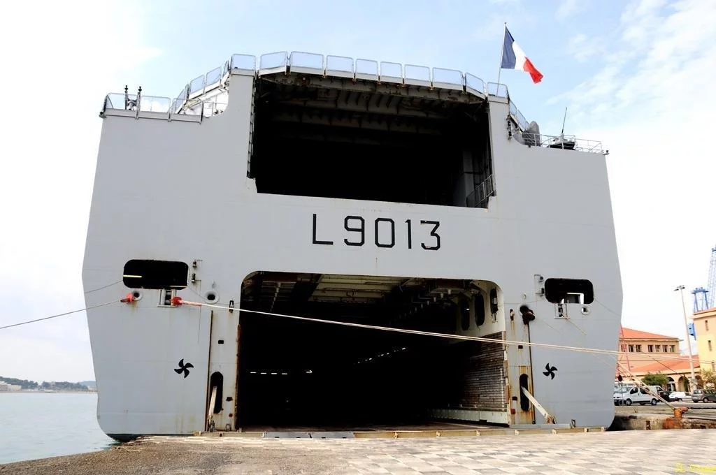 Prise de commandement du BPC Mistral