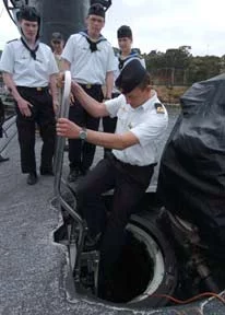 Des suédois visitent un SNA américain