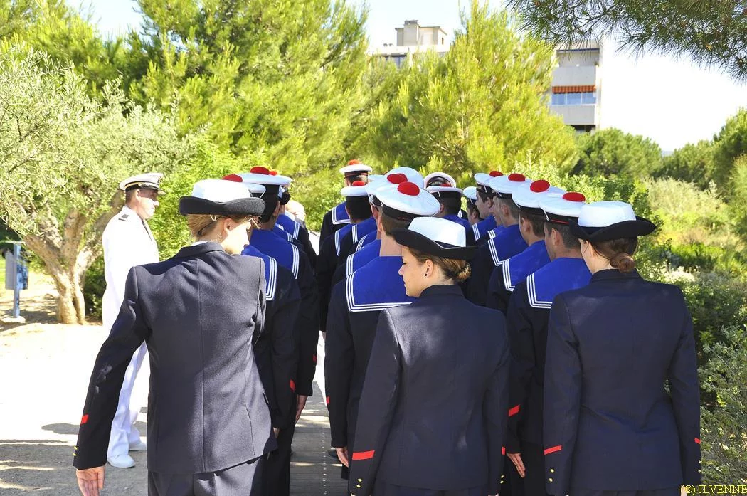 Les stagiaires de la préparation militaire marine de La Seyne-sur-mer reçoivent leur brevet