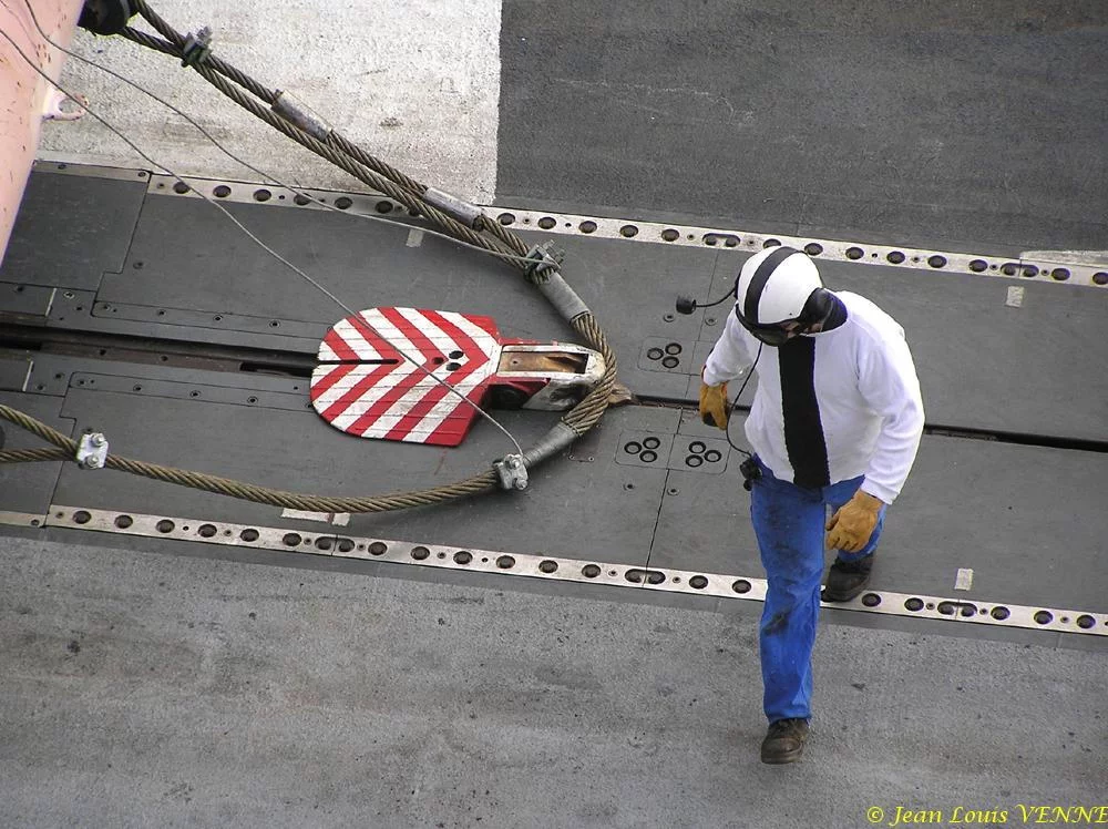 Essais des catapultes du Charles de Gaulle