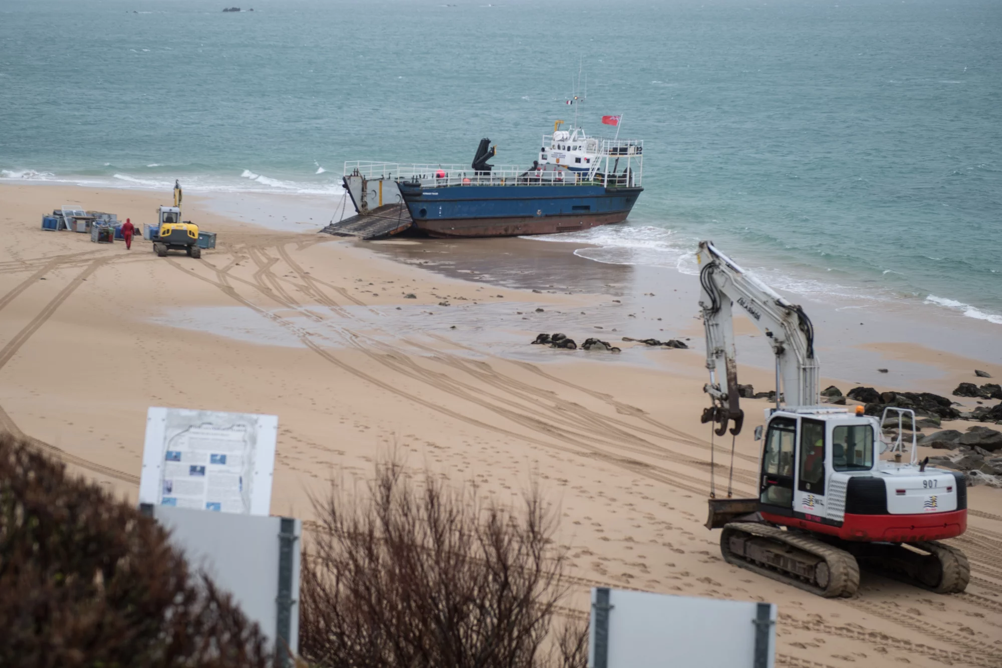 Opération de déminage d’envergure sur l’île de Cézembre