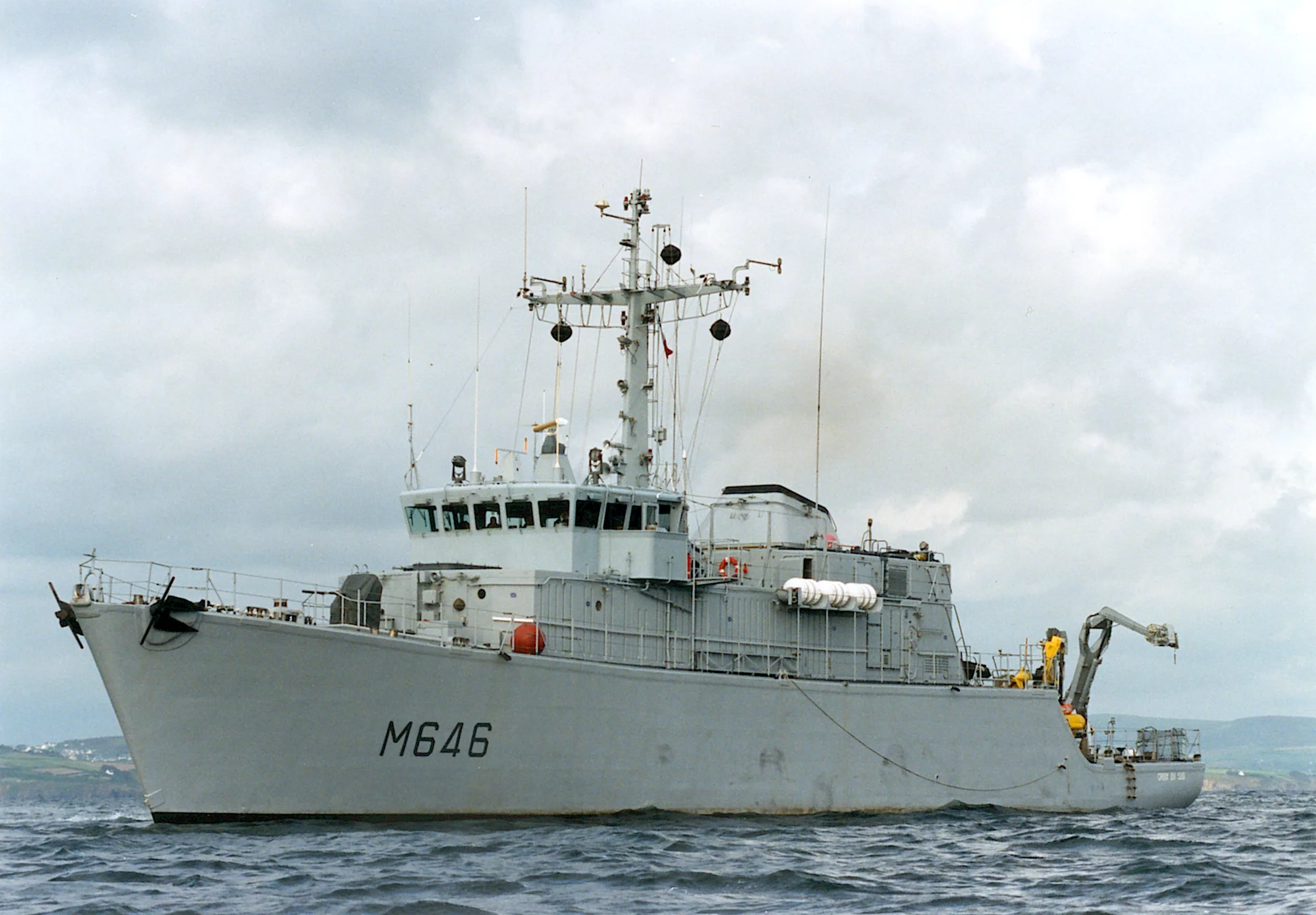Le chasseur de mines Croix du Sud
