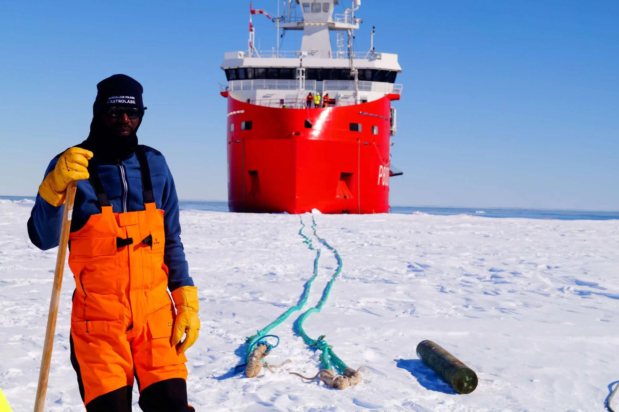 L’Astrolabe au cœur de l’Antarctique
