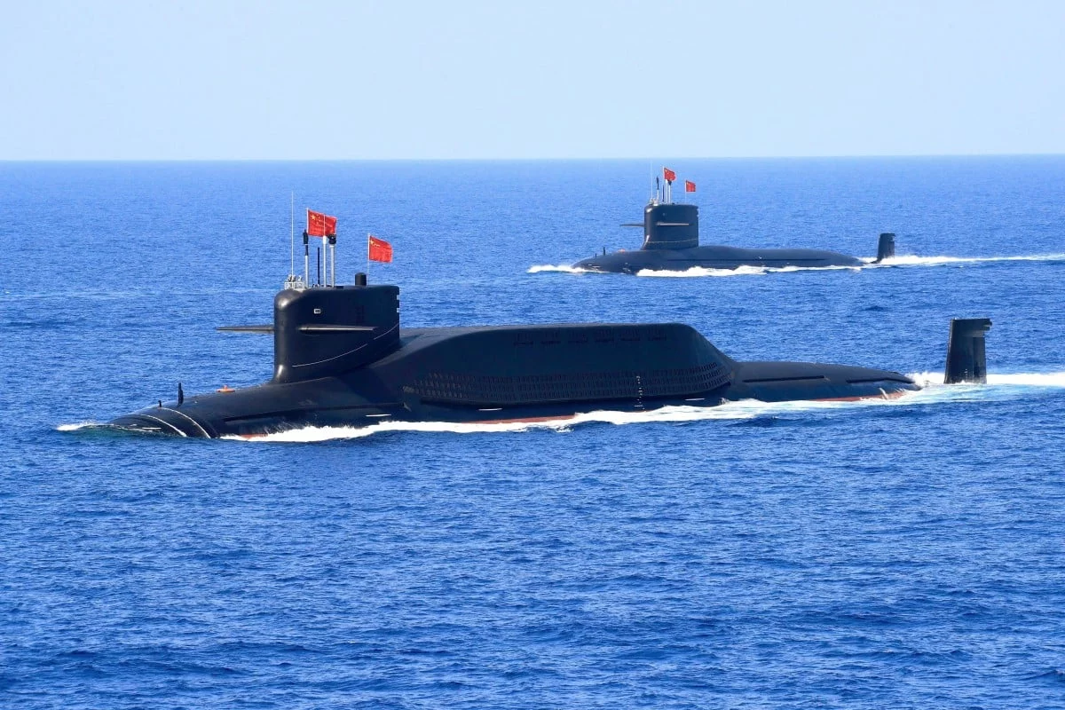 Un SNLE chinois Type 094 et un SNA