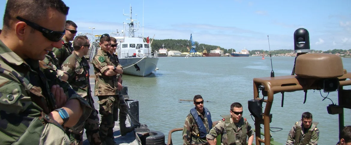 Les fusiliers de France Sud s’amarinent à Bayonne