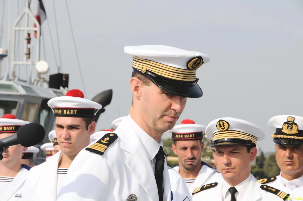 Prise de commandement de la frégate Jean Bart
