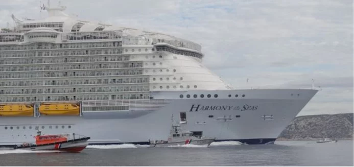 Arrivée du paquebot 