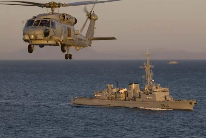 Le Primauguet a dû géré des menaces aériennes et de surface conventionnelles ou asymétriques