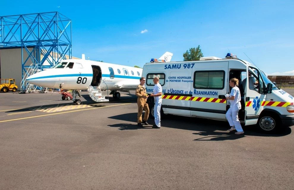 La flottille 25F procède à une évacuation sanitaire sur l’archipel des Gambiers