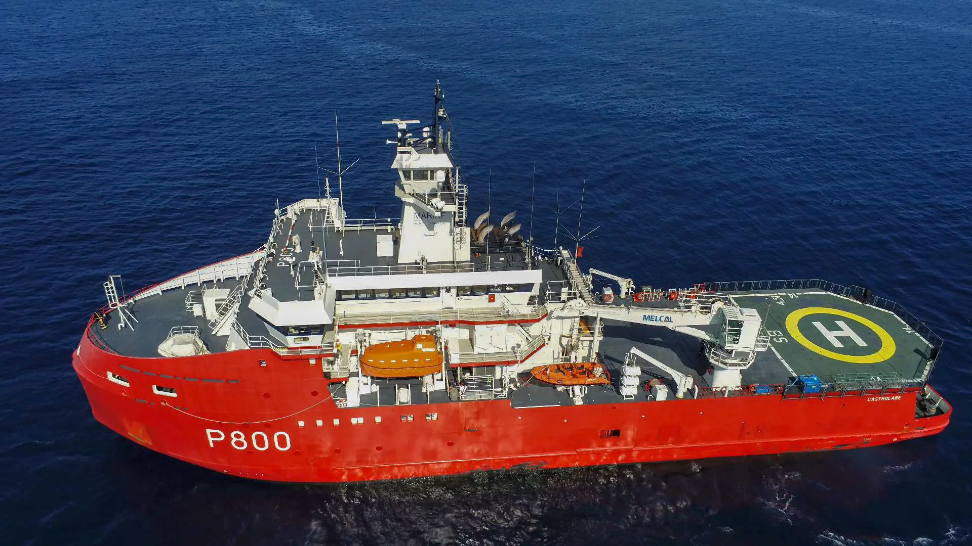 Le patrouilleur polaire L’Astrolabe