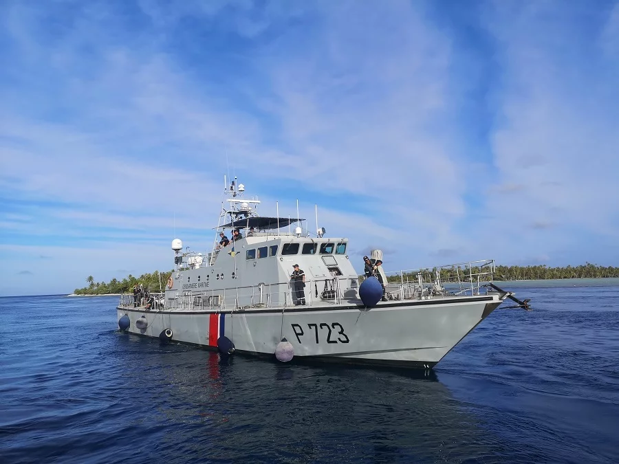 Le patrouilleur côtier de Gendarmerie maritime Jasmin