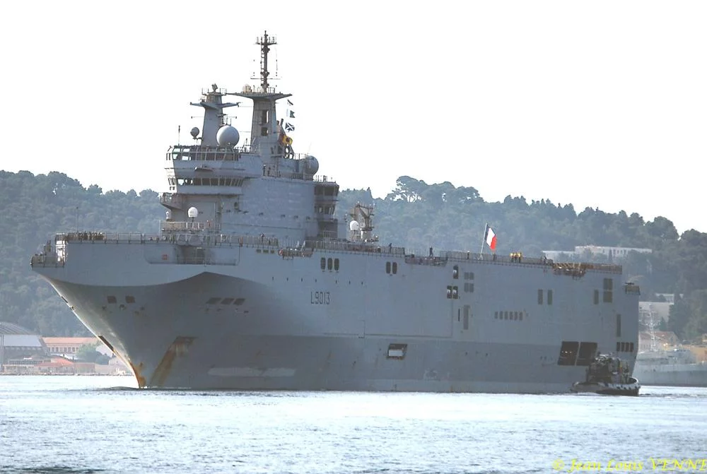 Le Mistral de retour à Toulon après Gavial 08