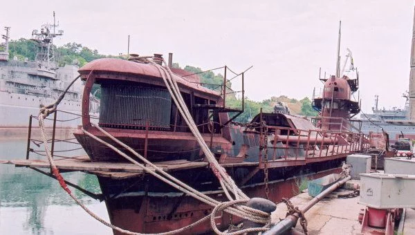 Le Zaporozhie, seul et unique sous-marin ukrainien