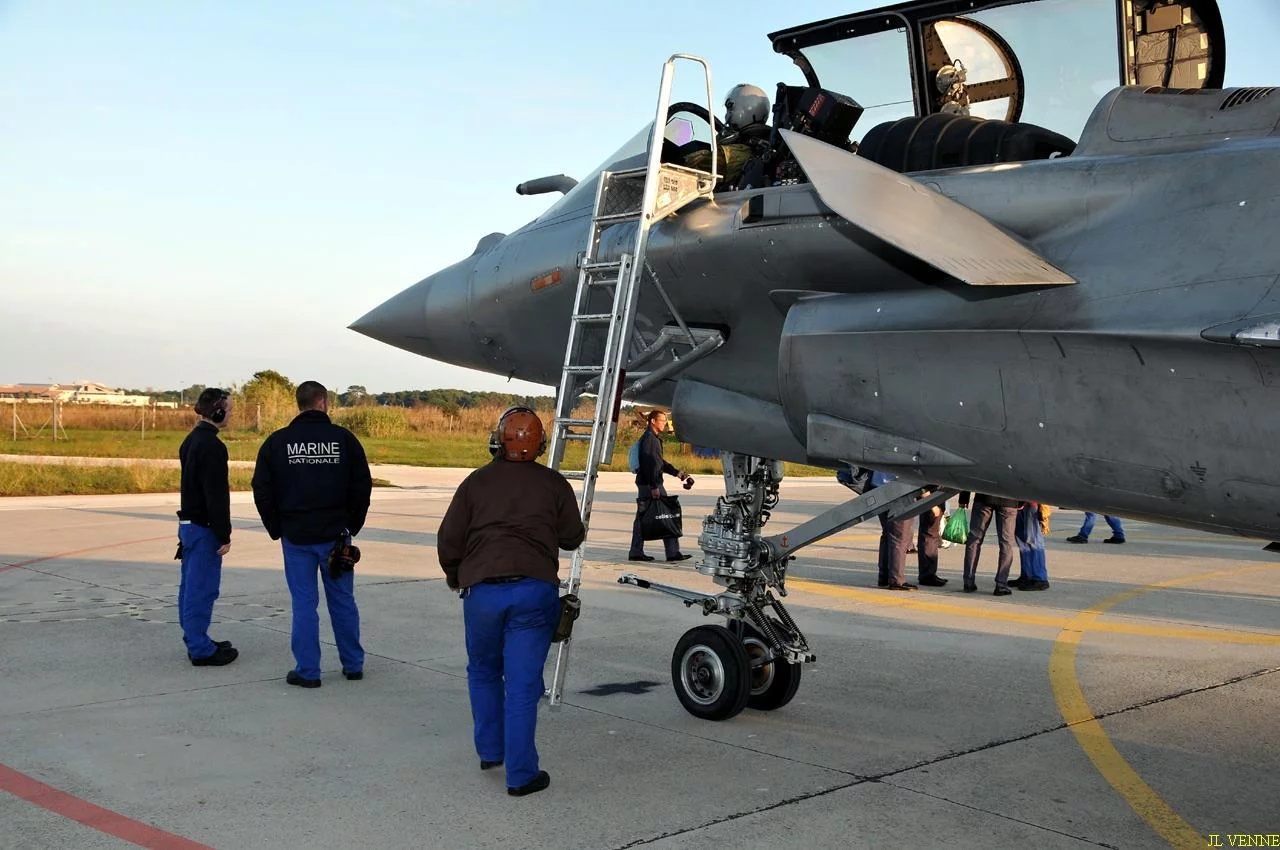 Au plus près des Rafale Marine