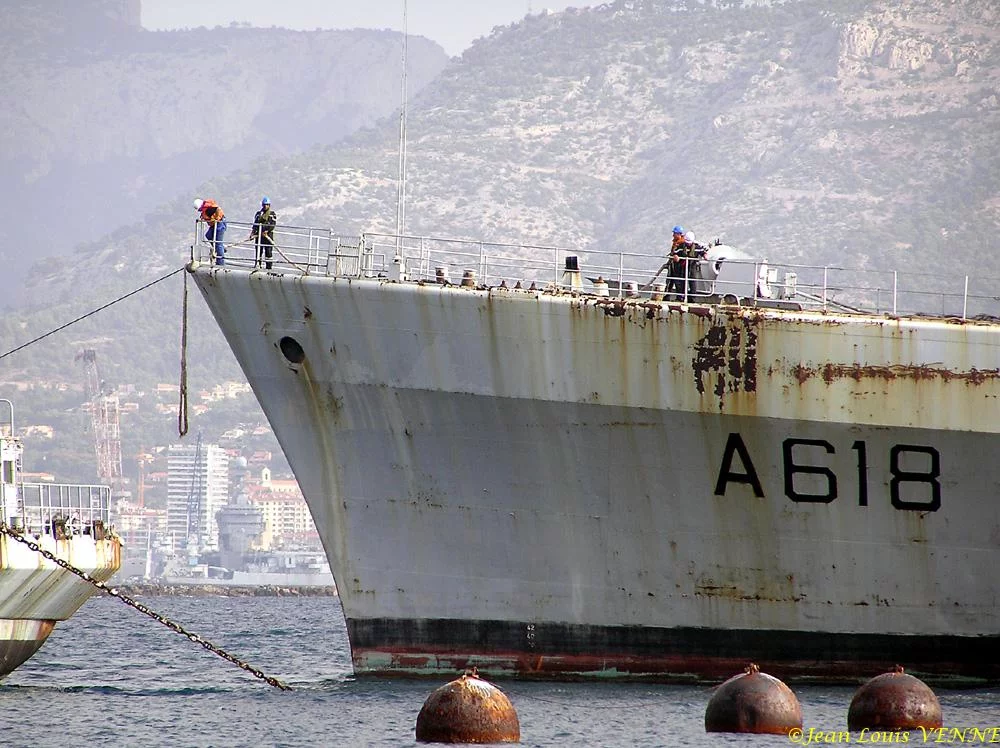 Installation de la Rance devant l’école de plongée