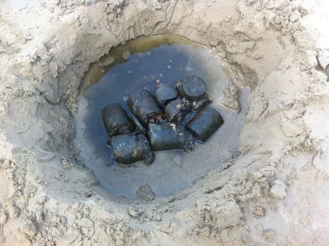 Le groupement des plongeurs-démineurs réalise une série de contre-minages