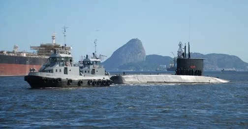 Le sous-marin brésilien Tupi