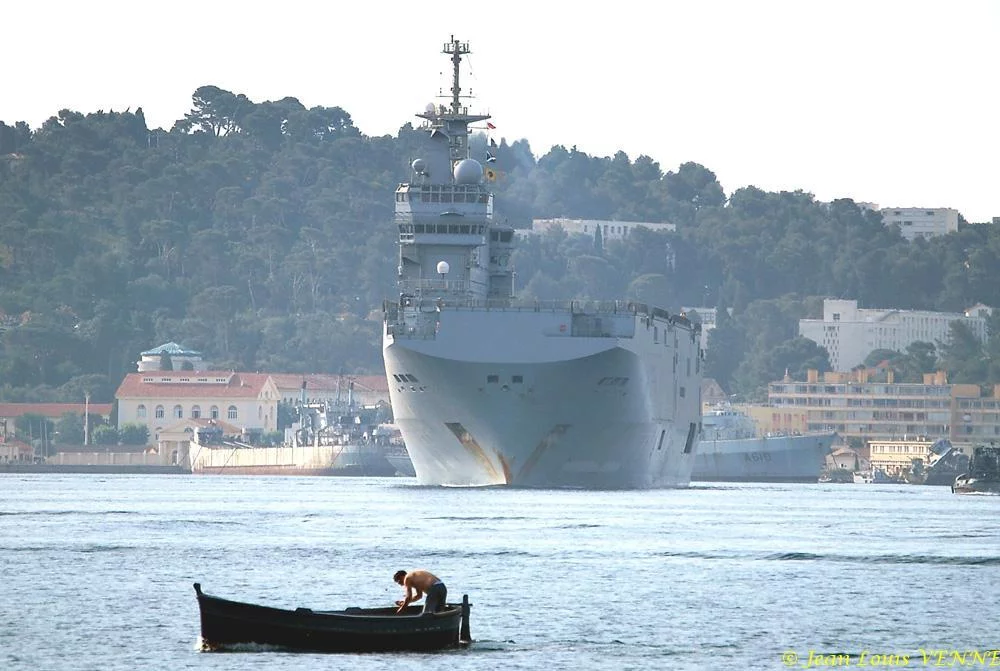 Le Mistral de retour à Toulon après Gavial 08