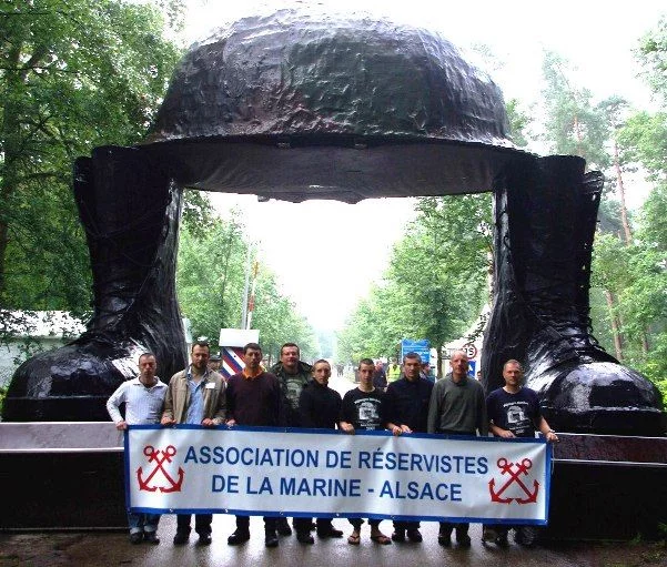 L'équipe de marche ARM à Nimègue 2009