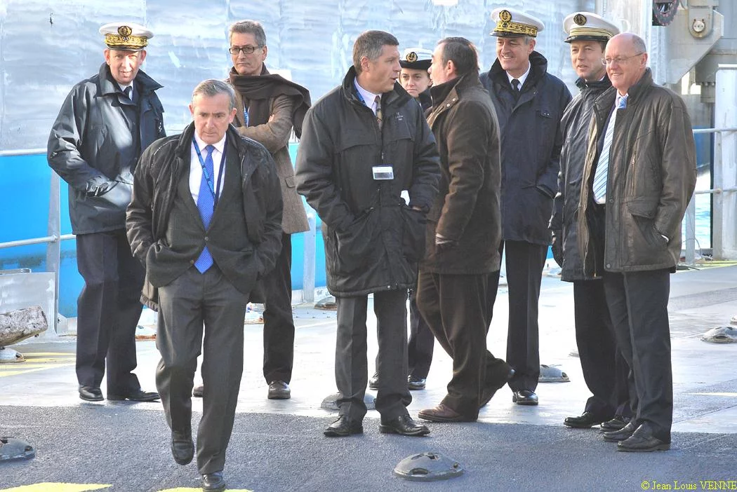 Le CEMM et les invités débarquent