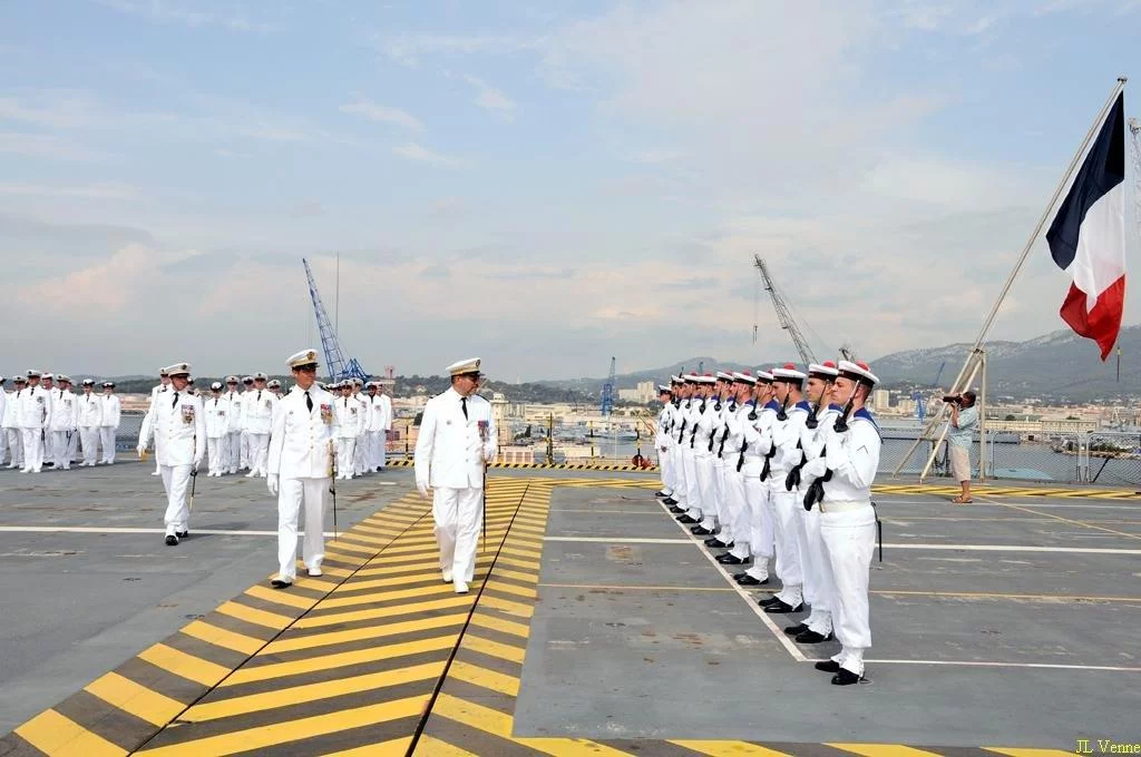 Prise de commandement du BPC Mistral