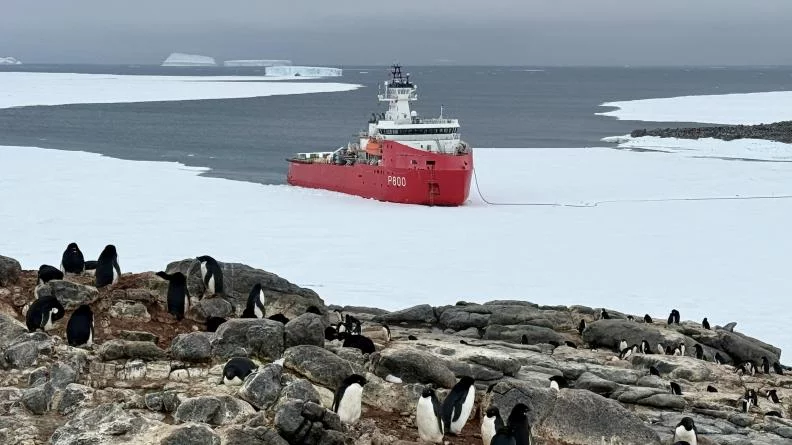 Le patrouilleur polaire l’Astrolabe