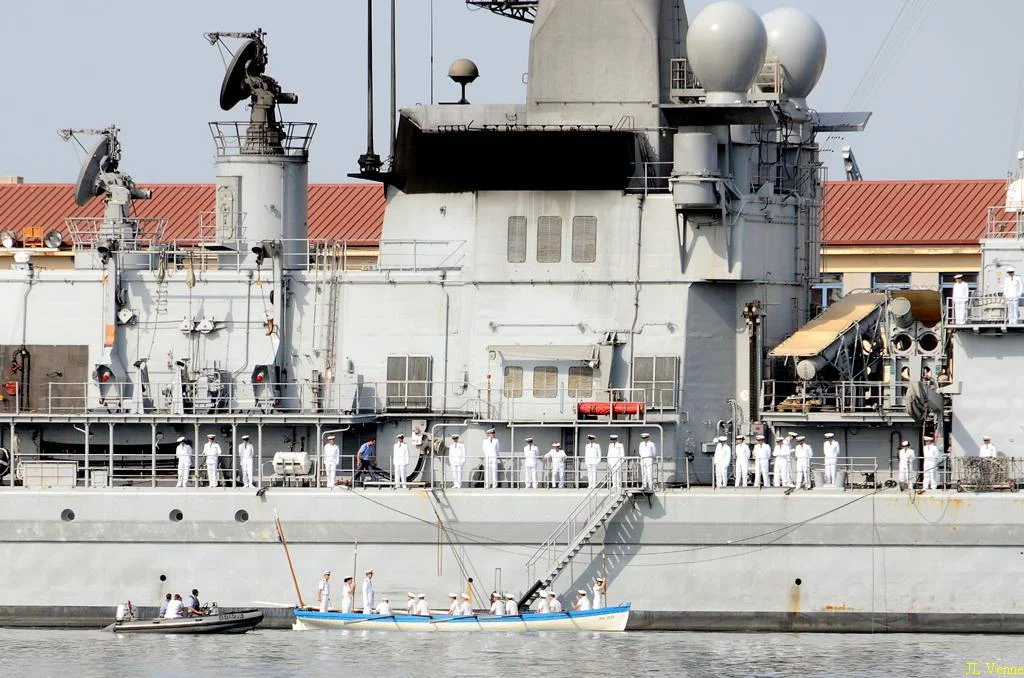 Prise de commandement de la frégate Jean Bart