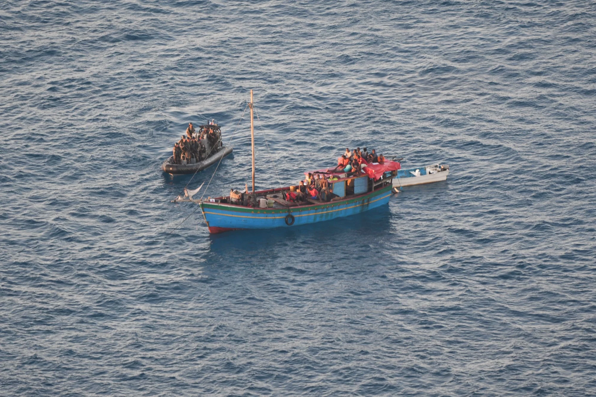 Opération de police des pêches