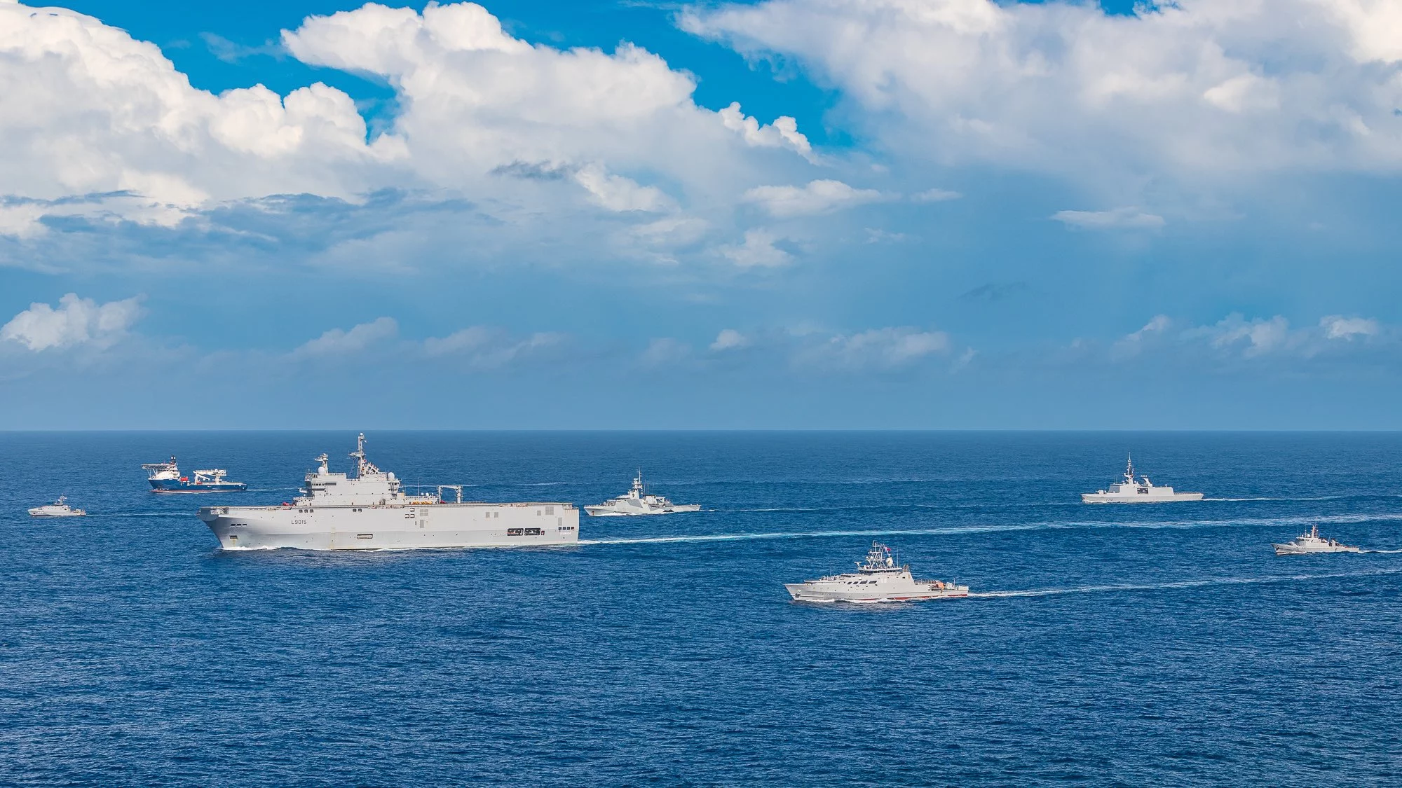 Les participants à l'exercice Croix du Sud 2023