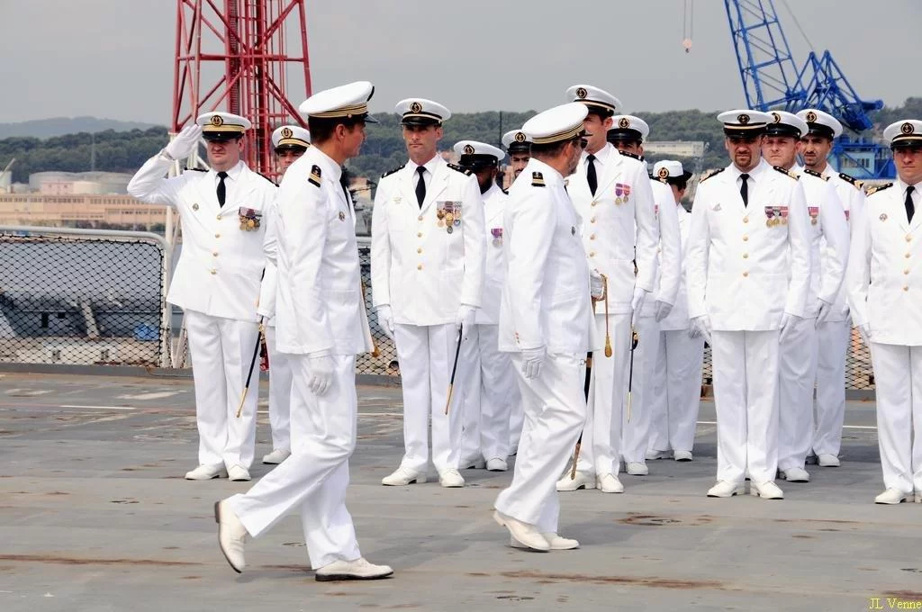 Prise de commandement du BPC Mistral