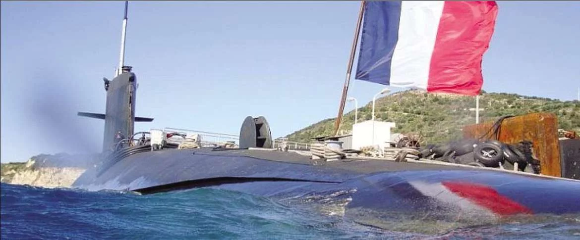 Le Casabianca en escale à la Sude