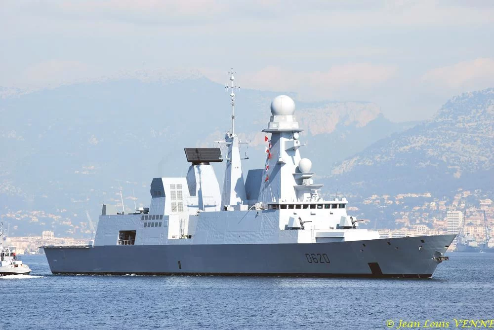 La frégate Forbin appareille pour sa traversée de longue durée