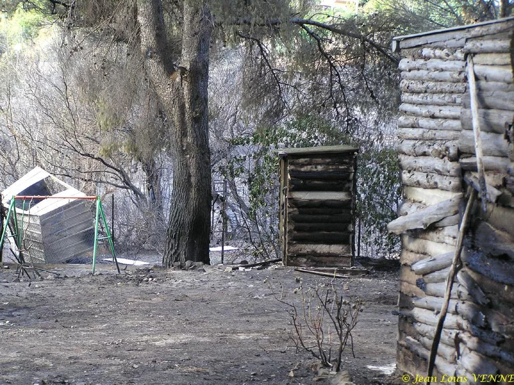 Les dégâts provoqués par l'incendie au CIN St Mandrier