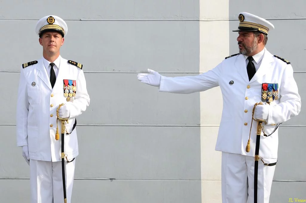 Prise de commandement de la frégate Jean Bart