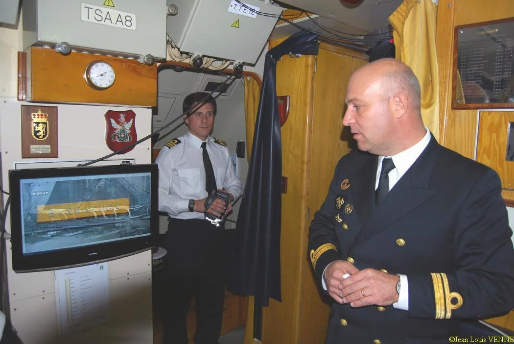 Le commandant du sous-marin portugais Barracuda