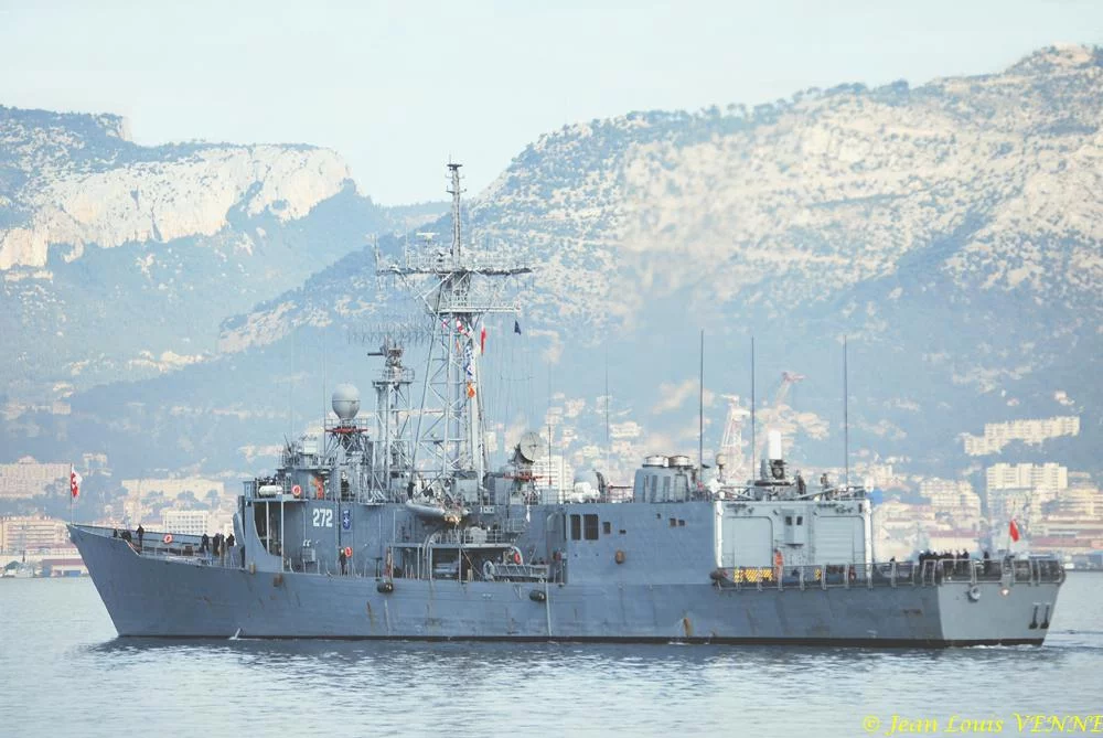 La frégate polonaise GENERAL K. PULASKI