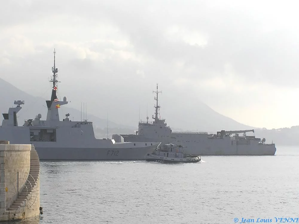 Dernier retour à Toulon du Bougainville