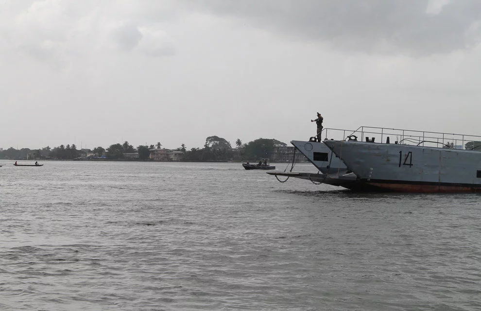 Le TCD Siroco en reconnaissance des zones de « plageage »