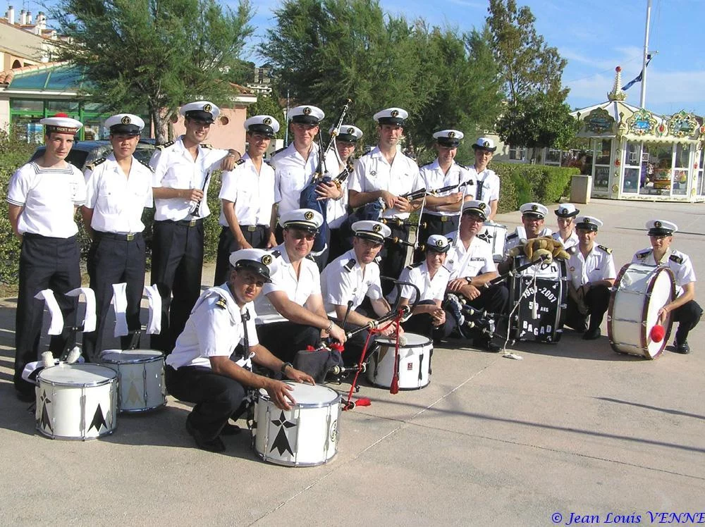 Le bagad du CIN St-Mandrier