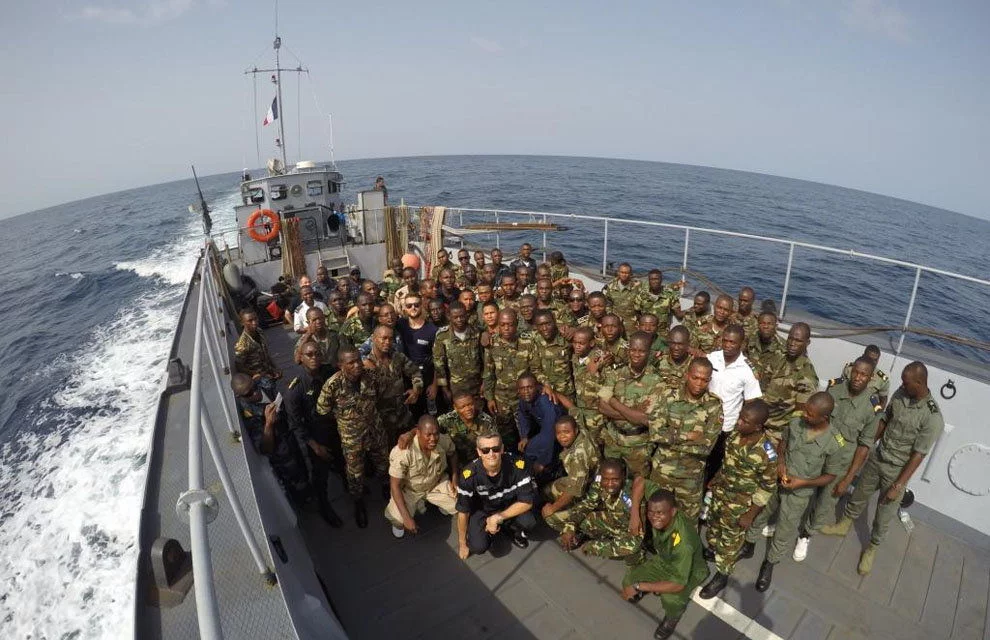 Fin de formation à la mer sur le Siroco pour les élèves africains de l’ENVR