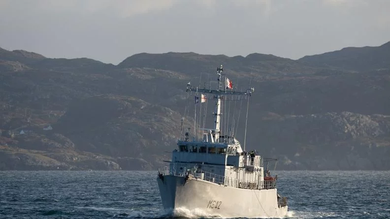 Le chasseur de mines Cassiopée