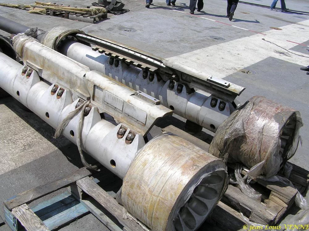 Les 2 freins de la catapulte