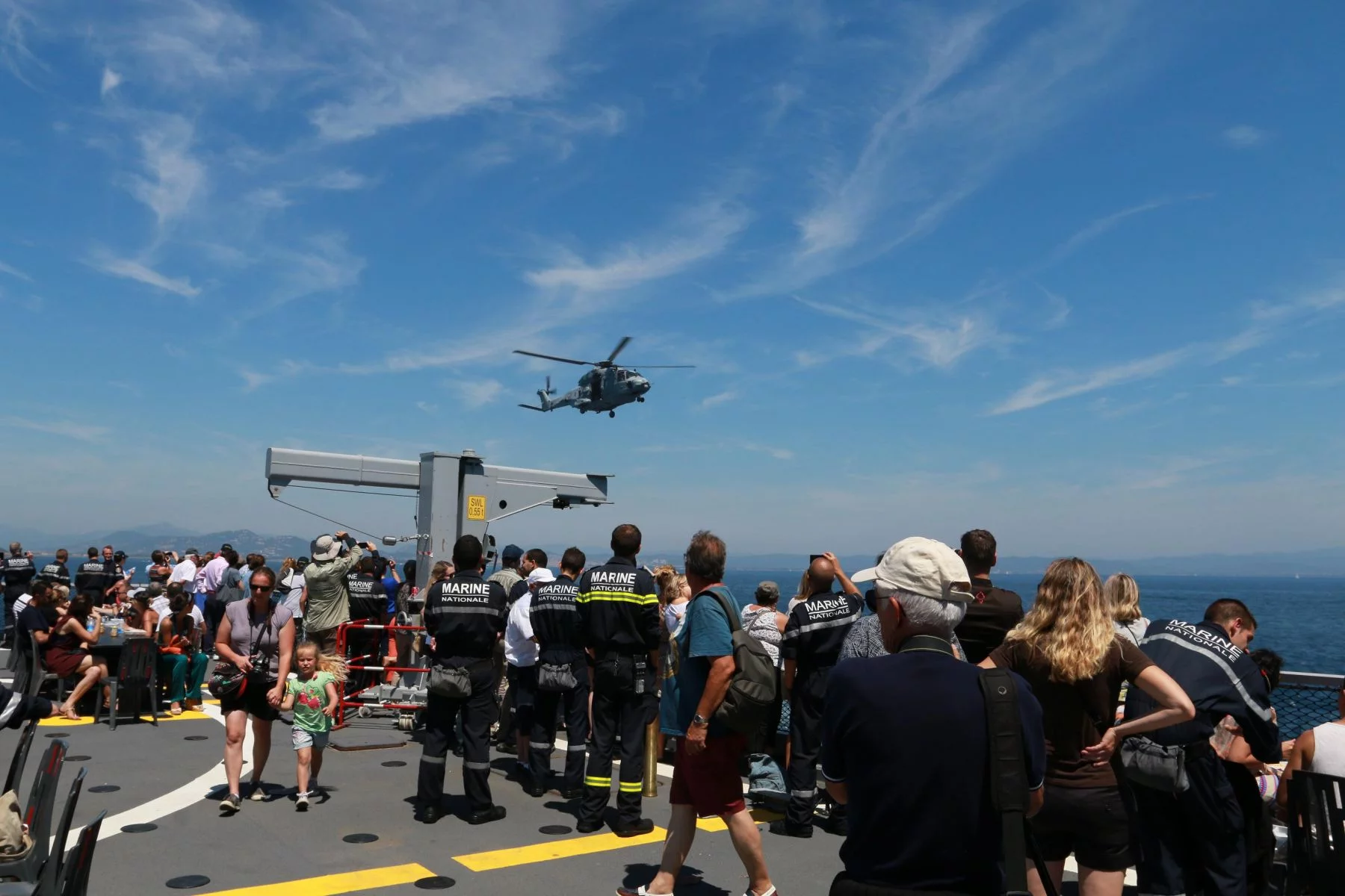 Démonstration des capacités de l’hélicoptère Caïman