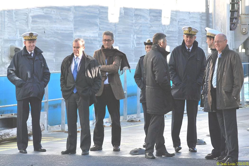 Le CEMM et les invités débarquent