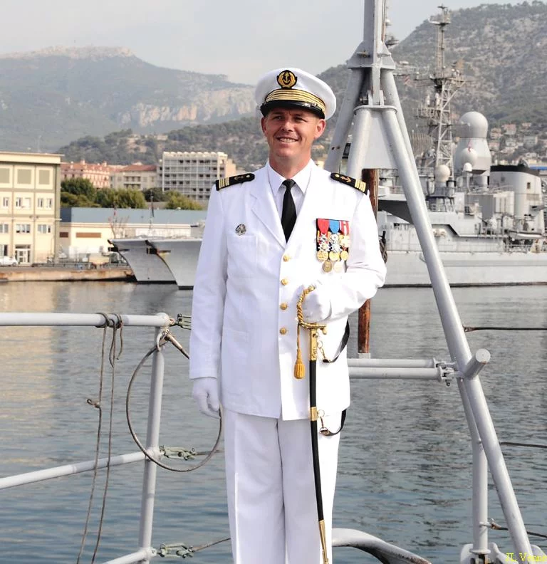 Prise de commandement de la frégate Jean Bart