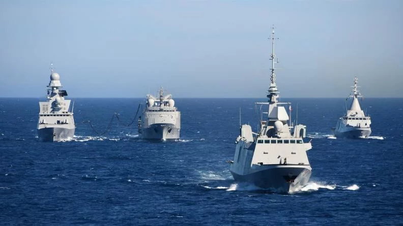 Les participants à l'exercice Cléopatra 22