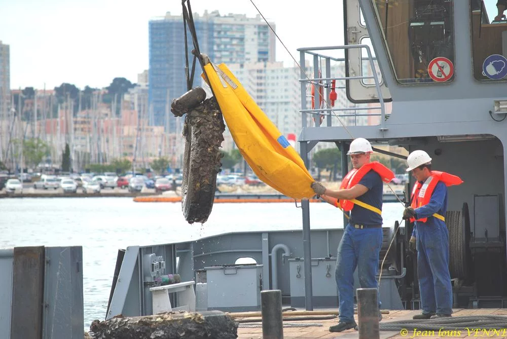 Le PGA 2 remonte un déchet